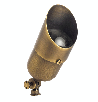 SPBP07 Tulay FT Antique Brass Spot Light Low Voltage Outdoor Lighting