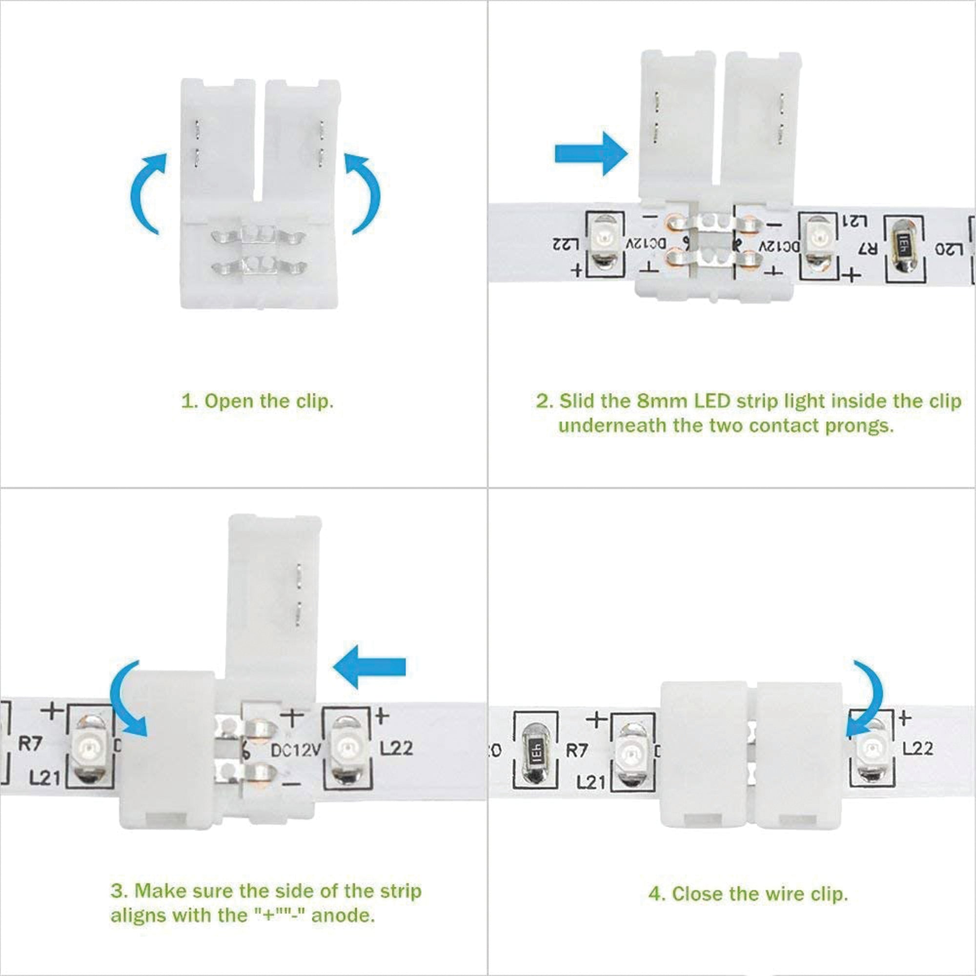 Strip Light 3528 3.5W/ft DC12V Low Voltage LED Indoor IP20 UL SMD Tape Light