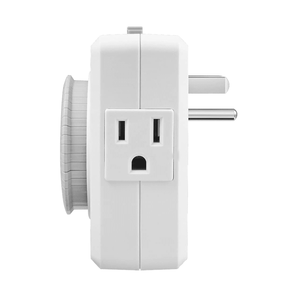 TM02 Plug In Timer Indoor Mechanical Clock for Garden Lights Transformers 24 Hour