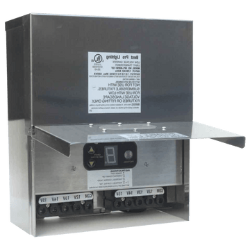 TS900 900W Multi Tap Low Voltage Transformer with Digital Timer IP65 Waterproof.
