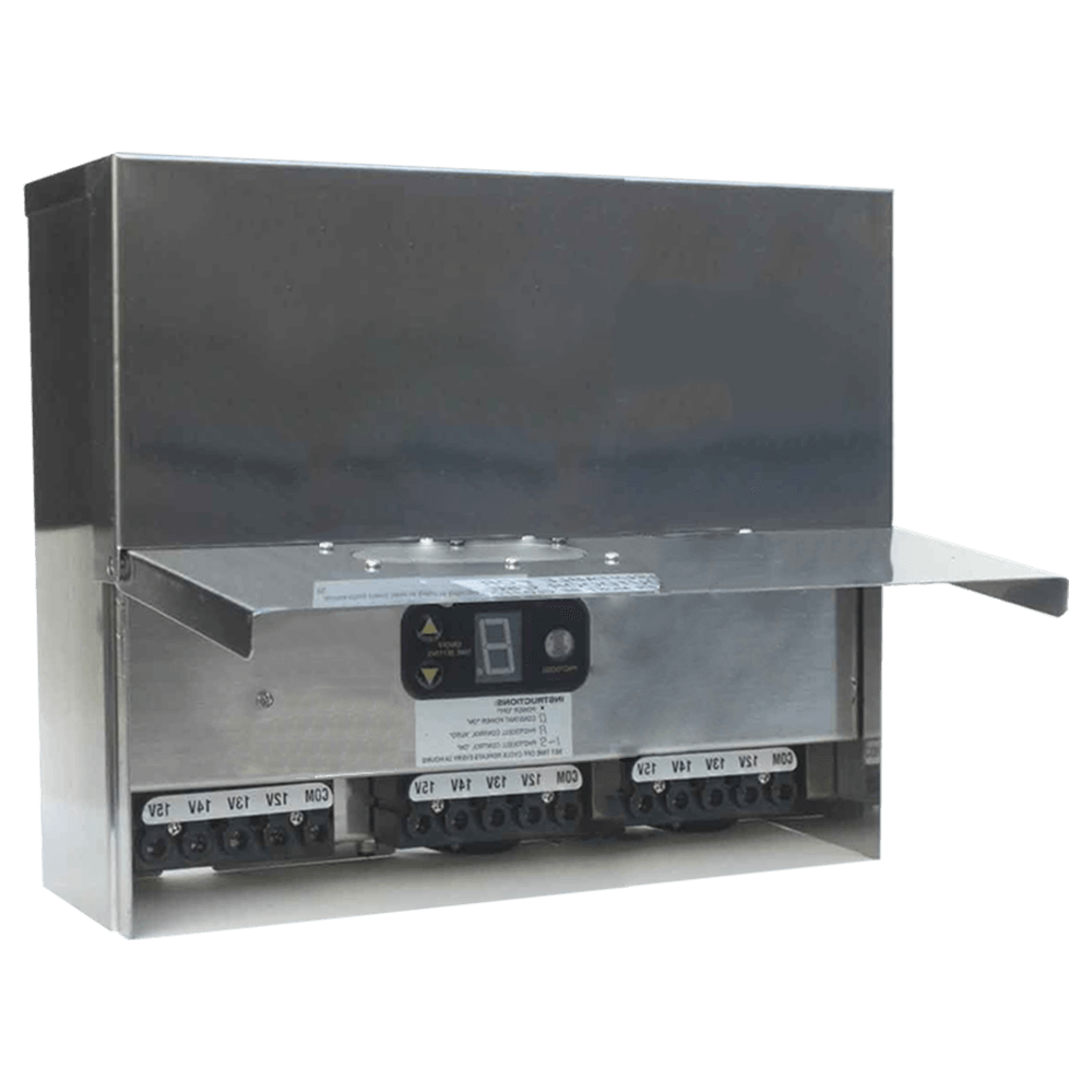 TS900 900W Multi Tap Low Voltage Transformer with Digital Timer IP65 Waterproof.