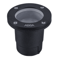 UNA07 Luz de pozo enterrada LED redonda de bajo voltaje de aluminio fundido IP65 a prueba de agua - Ninguna