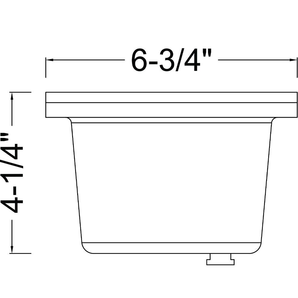 UNB08 Cast Brass Low Voltage Commercial PAR36 LED In-ground Light IP65 Waterproof.