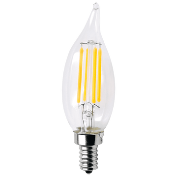 E12 3W LED Filament Candelabra Bulbs Dimmable Energy Saving Waterproof Light.