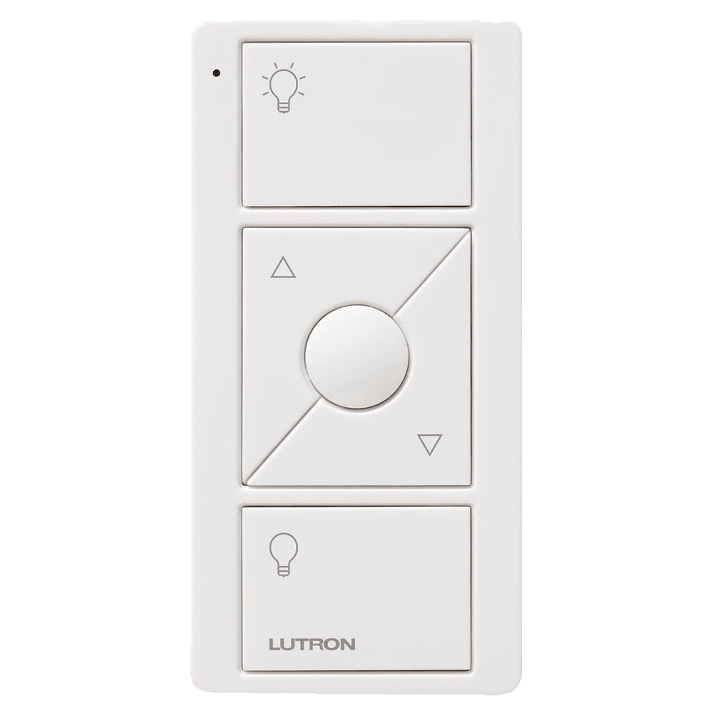 Lutron Caseta Wireless Smart Lighting Lamp Dimmer and Remote Kit, Whit